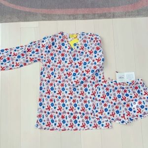 NWT ROLLER RABBIT KIDS TUNIC AND SHORTS SET, Sz 8